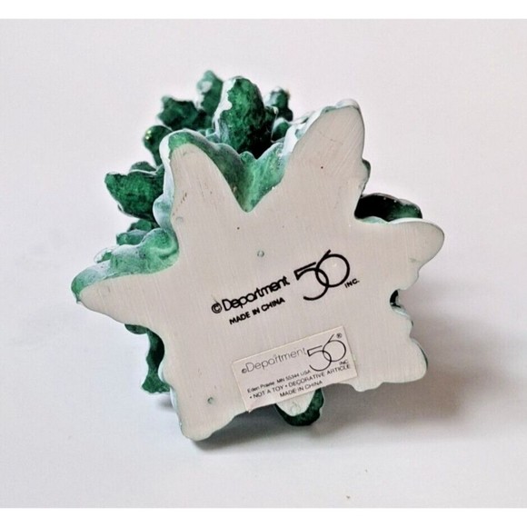 Department 56 Frosted Glitter Fir Evergreen Pine Trees Set of 2 Christmas 6 Inch - Picture 4 of 7